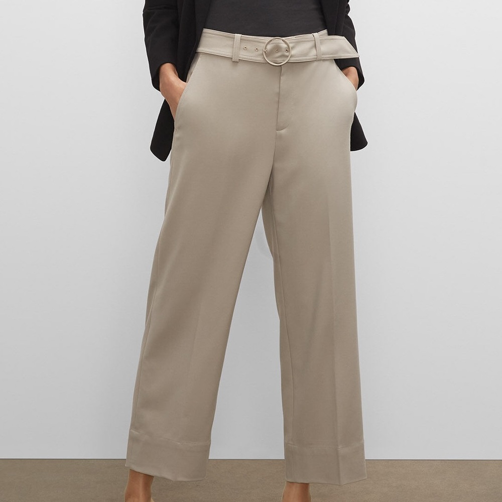 NWT Club Monaco US 0 Camel Enamel Ring Pants